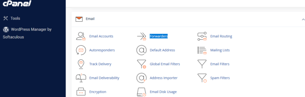 Email Forwarder in cPanel
