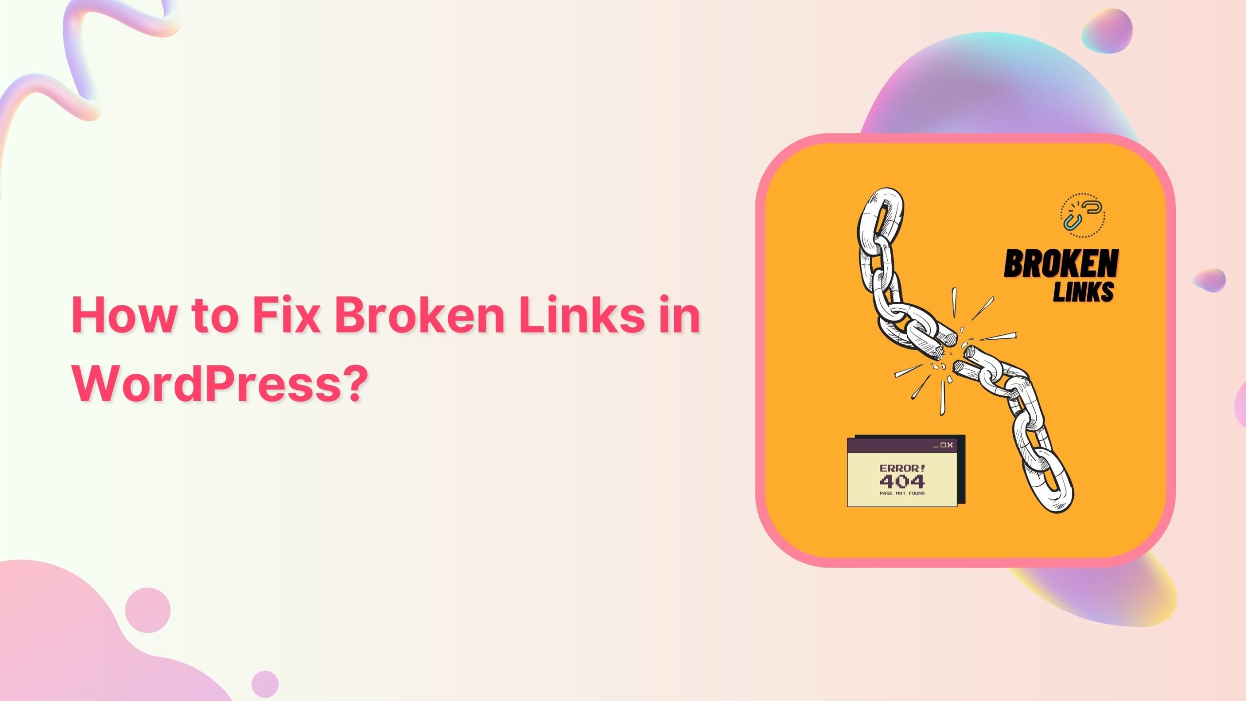 Broken Links